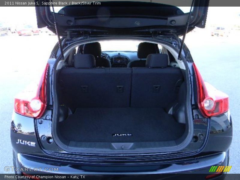 Sapphire Black / Black/Silver Trim 2011 Nissan Juke S