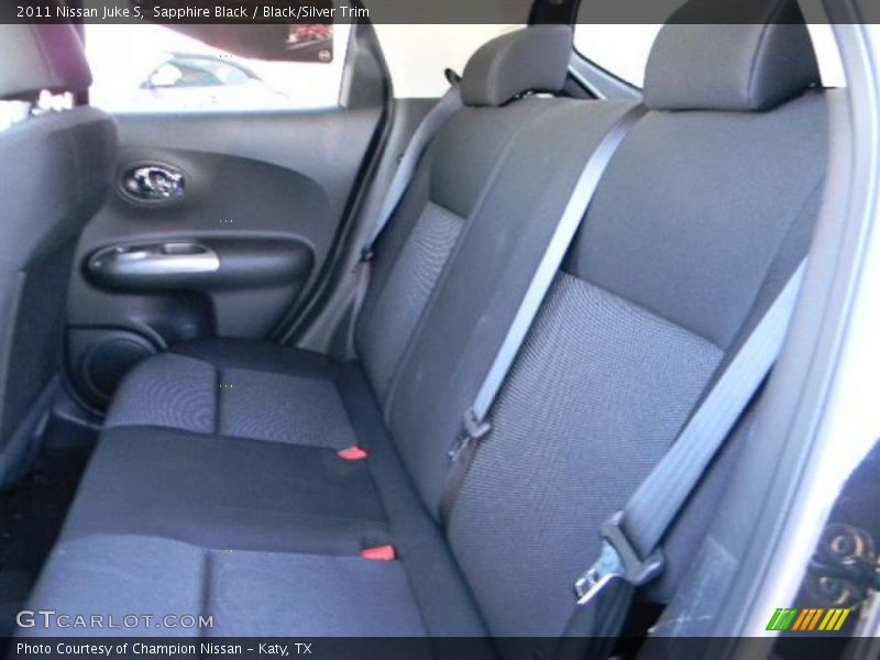 Sapphire Black / Black/Silver Trim 2011 Nissan Juke S