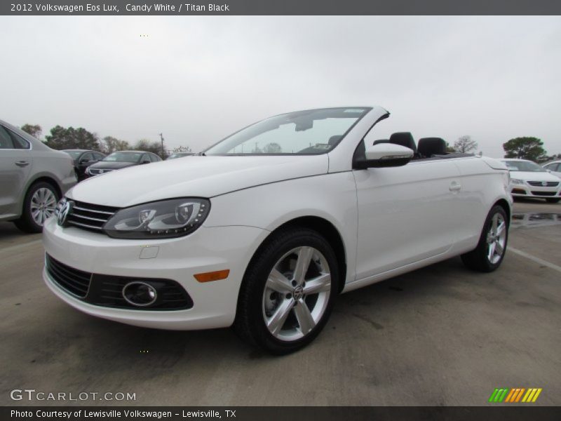 Candy White / Titan Black 2012 Volkswagen Eos Lux