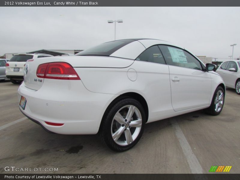 Candy White / Titan Black 2012 Volkswagen Eos Lux
