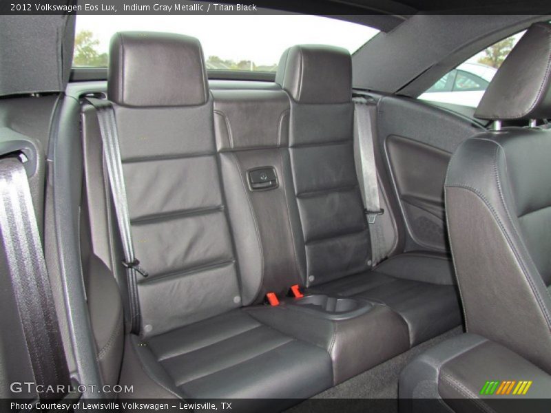 Indium Gray Metallic / Titan Black 2012 Volkswagen Eos Lux