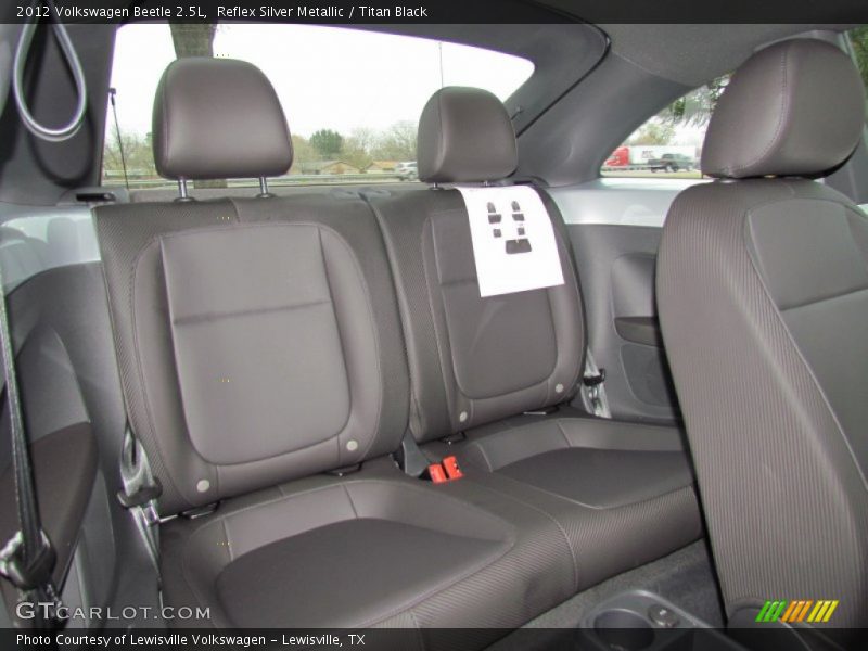 Reflex Silver Metallic / Titan Black 2012 Volkswagen Beetle 2.5L