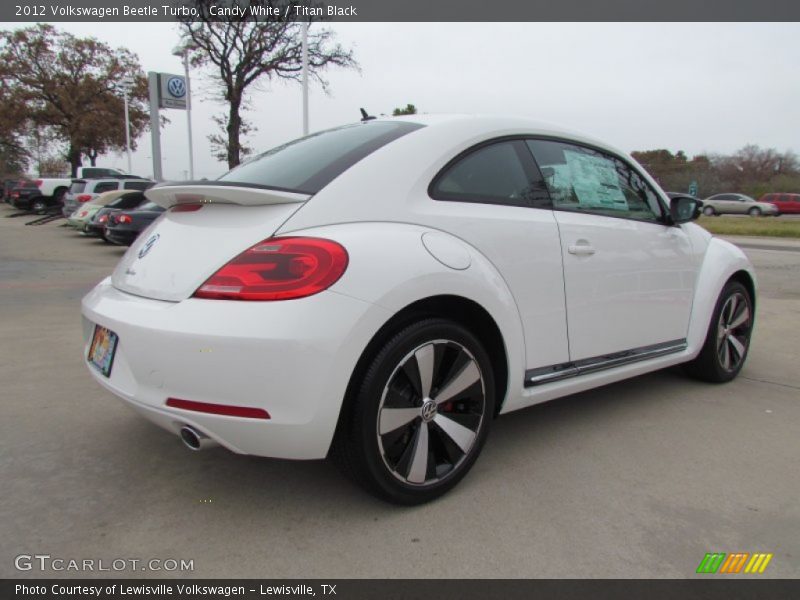 Candy White / Titan Black 2012 Volkswagen Beetle Turbo