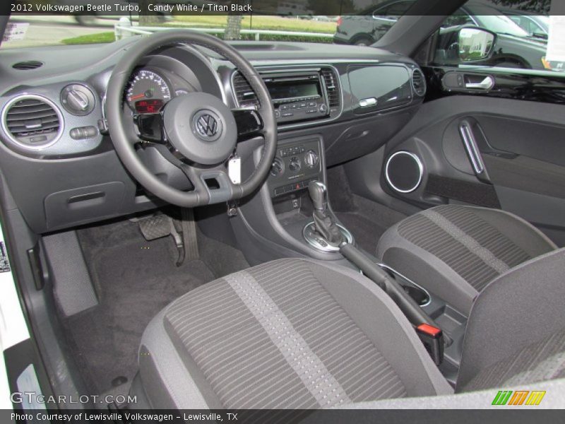 Candy White / Titan Black 2012 Volkswagen Beetle Turbo
