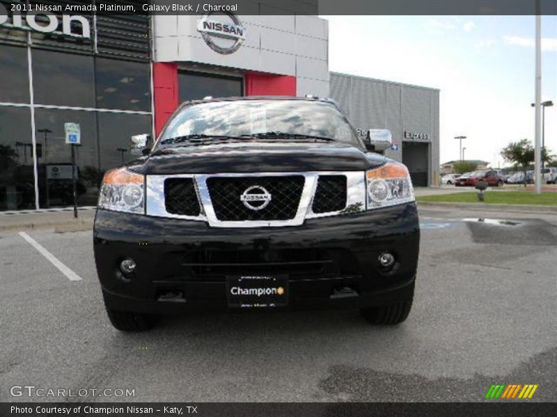 Galaxy Black / Charcoal 2011 Nissan Armada Platinum