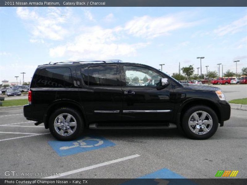 Galaxy Black / Charcoal 2011 Nissan Armada Platinum