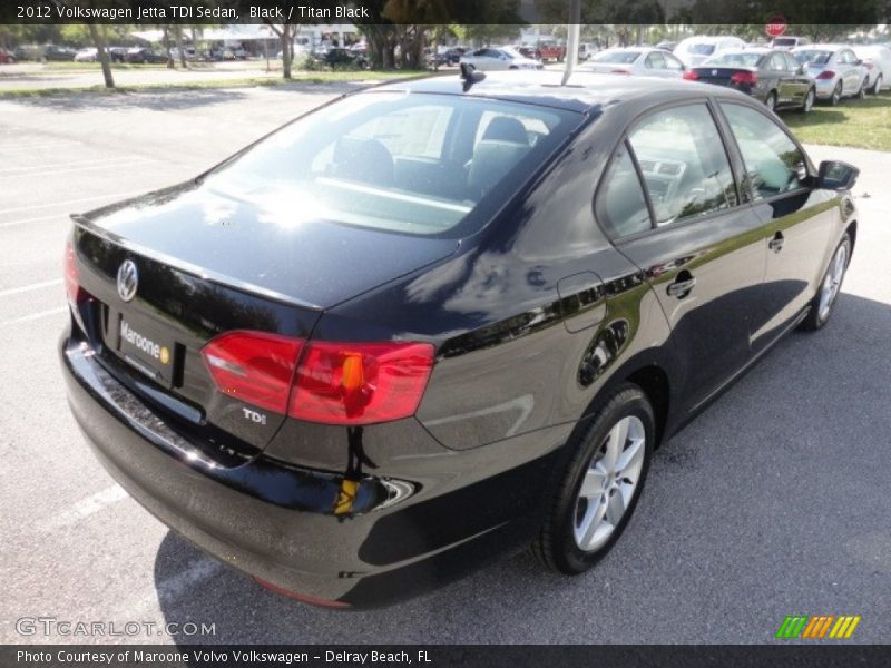 Black / Titan Black 2012 Volkswagen Jetta TDI Sedan