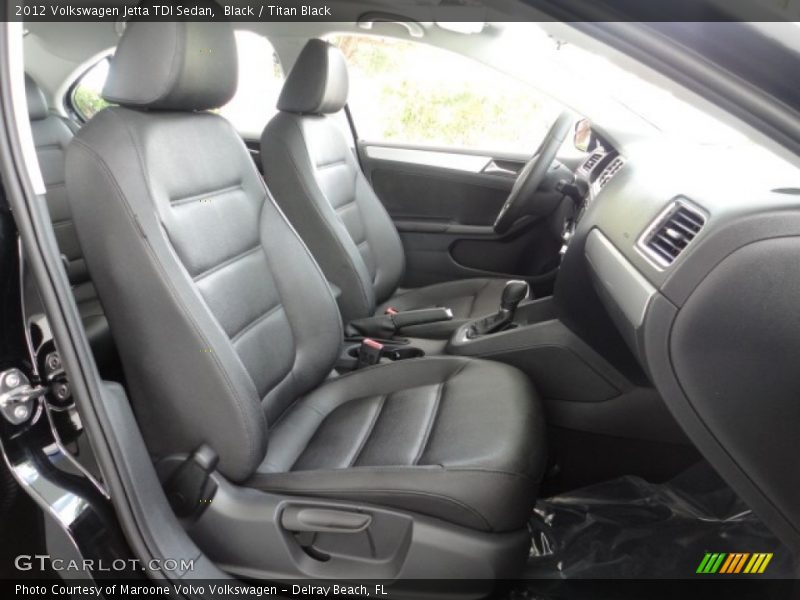 Black / Titan Black 2012 Volkswagen Jetta TDI Sedan