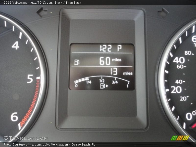 Black / Titan Black 2012 Volkswagen Jetta TDI Sedan