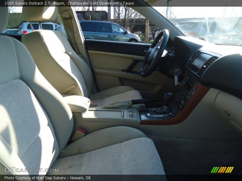 Champagne Gold Opalescent / Taupe 2006 Subaru Outback 2.5i Wagon