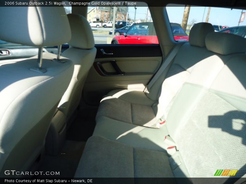 Champagne Gold Opalescent / Taupe 2006 Subaru Outback 2.5i Wagon