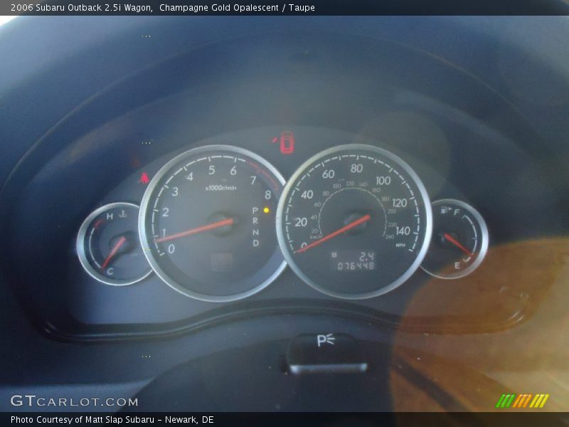 Champagne Gold Opalescent / Taupe 2006 Subaru Outback 2.5i Wagon