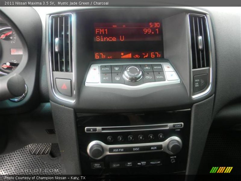 Mystic Jade Green / Charcoal 2011 Nissan Maxima 3.5 SV