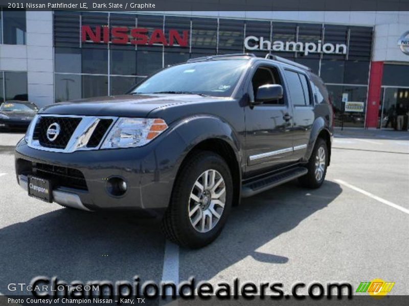 Dark Slate / Graphite 2011 Nissan Pathfinder LE
