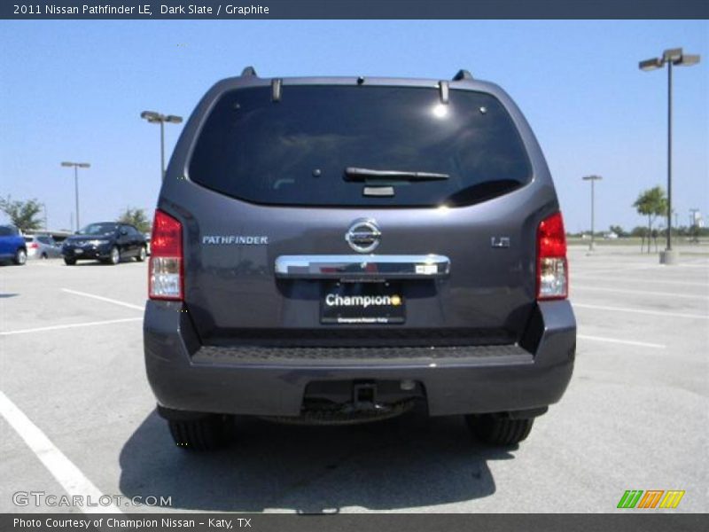 Dark Slate / Graphite 2011 Nissan Pathfinder LE