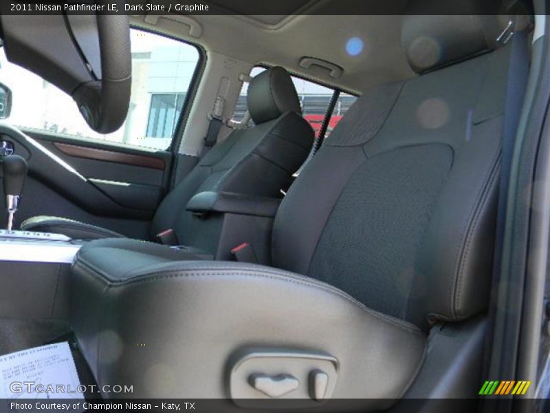 Dark Slate / Graphite 2011 Nissan Pathfinder LE