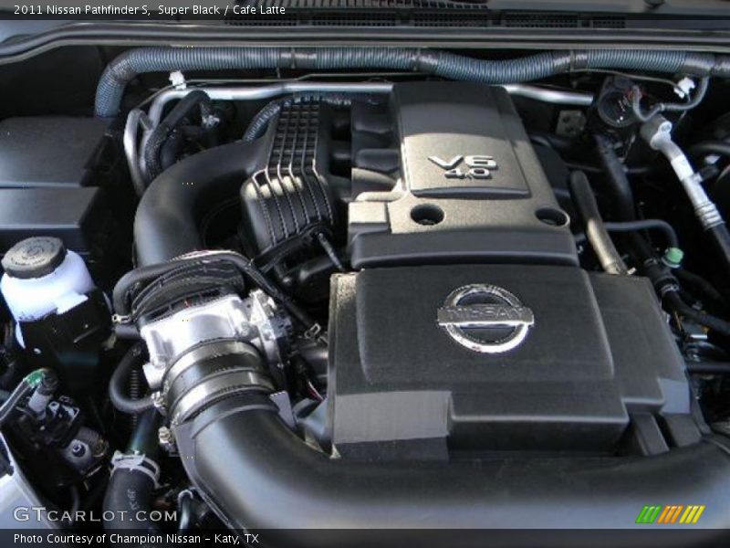 Super Black / Cafe Latte 2011 Nissan Pathfinder S