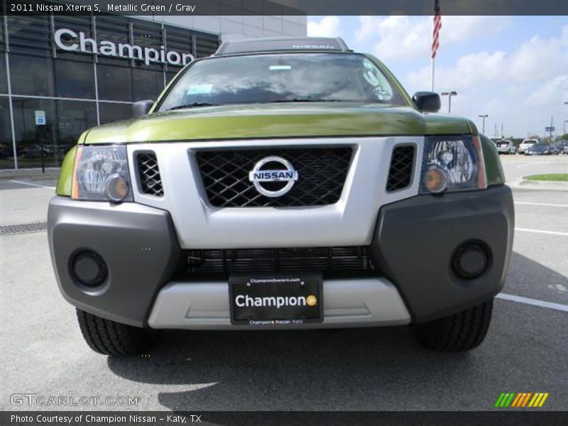 Metallic Green / Gray 2011 Nissan Xterra S