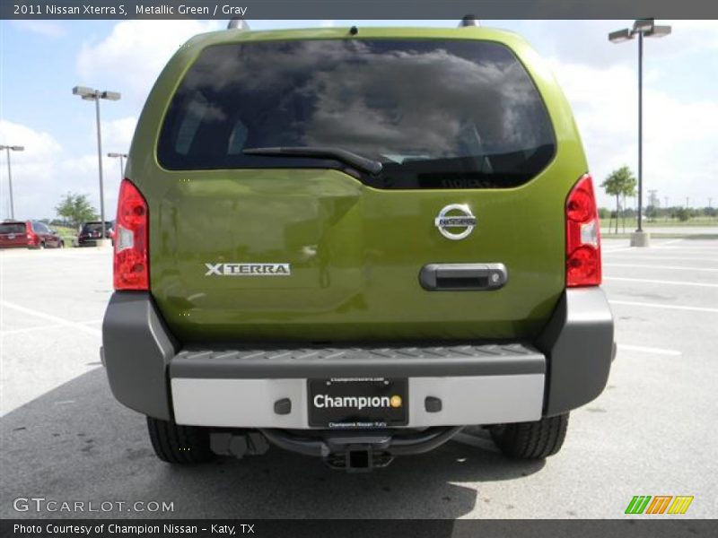 Metallic Green / Gray 2011 Nissan Xterra S