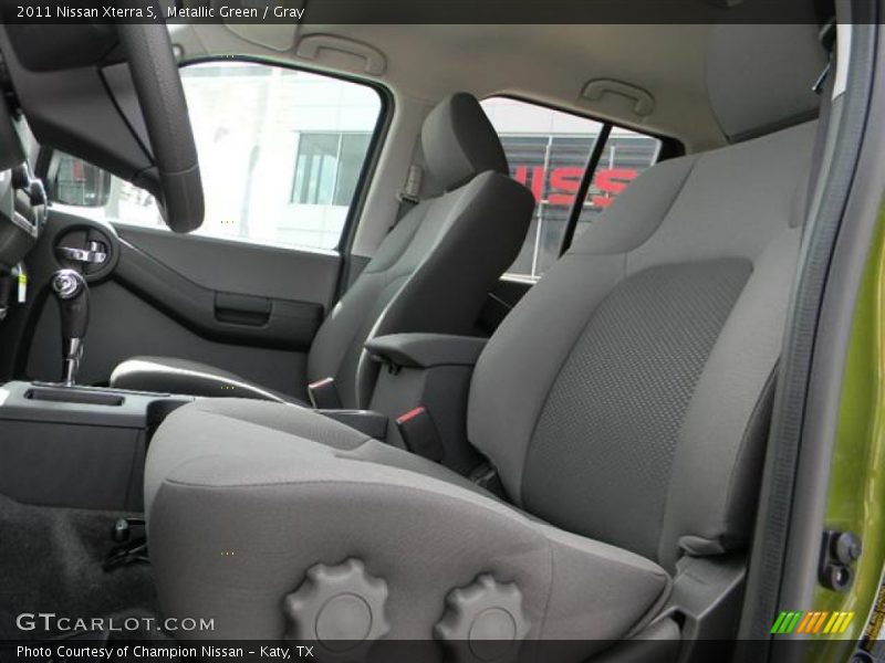 Metallic Green / Gray 2011 Nissan Xterra S
