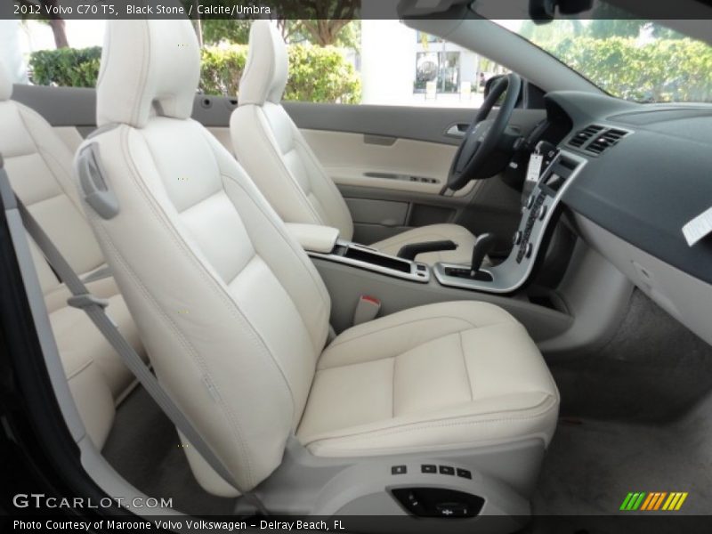  2012 C70 T5 Calcite/Umbra Interior