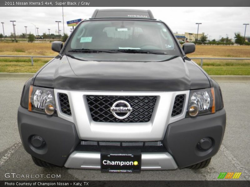 Super Black / Gray 2011 Nissan Xterra S 4x4