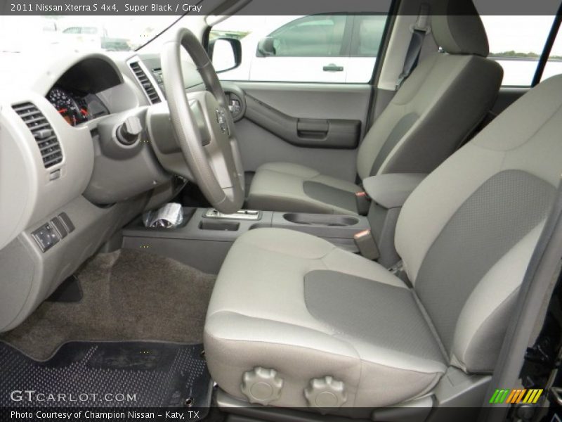 Super Black / Gray 2011 Nissan Xterra S 4x4