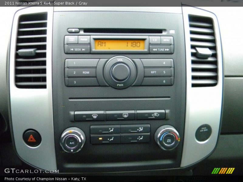 Super Black / Gray 2011 Nissan Xterra S 4x4