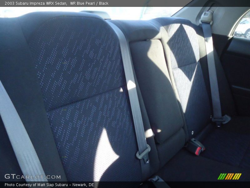 WR Blue Pearl / Black 2003 Subaru Impreza WRX Sedan