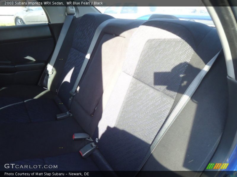 WR Blue Pearl / Black 2003 Subaru Impreza WRX Sedan