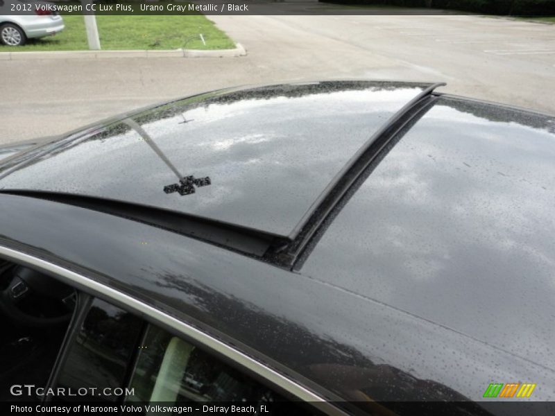 Urano Gray Metallic / Black 2012 Volkswagen CC Lux Plus