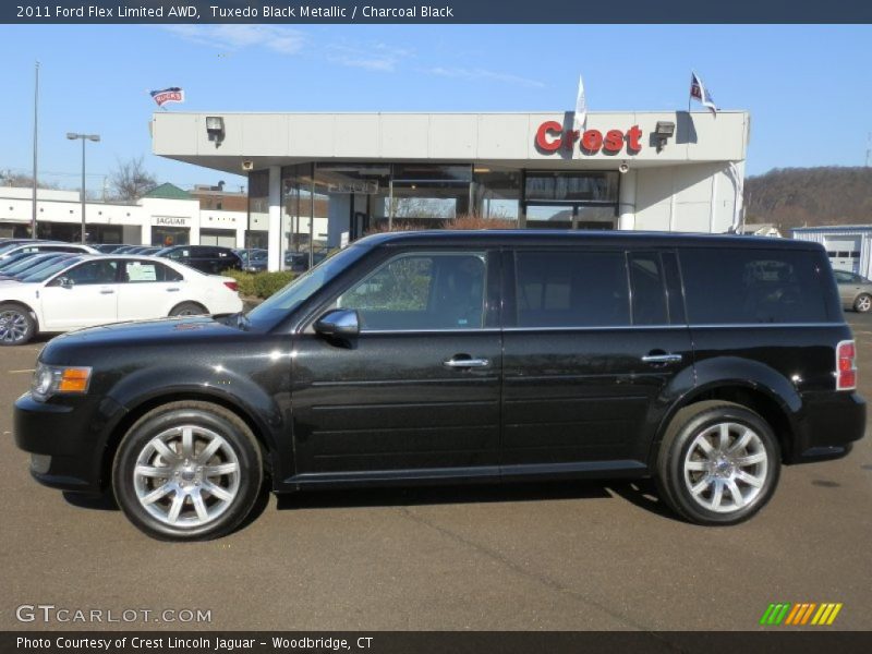 Tuxedo Black Metallic / Charcoal Black 2011 Ford Flex Limited AWD