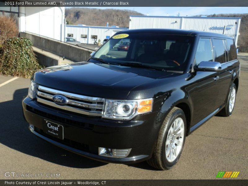 Tuxedo Black Metallic / Charcoal Black 2011 Ford Flex Limited AWD
