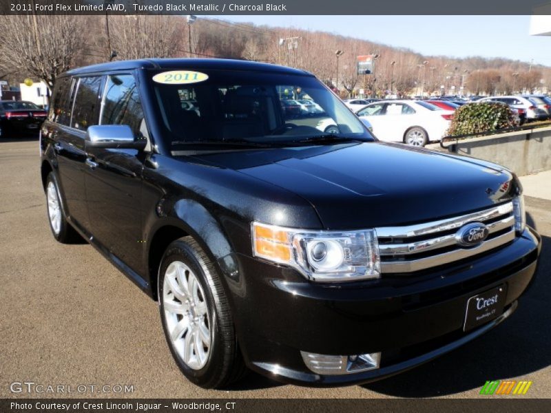 Tuxedo Black Metallic / Charcoal Black 2011 Ford Flex Limited AWD