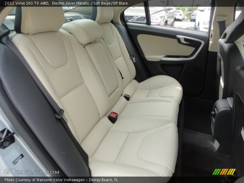 Electric Silver Metallic / Soft Beige/Off Black 2012 Volvo S60 T6 AWD