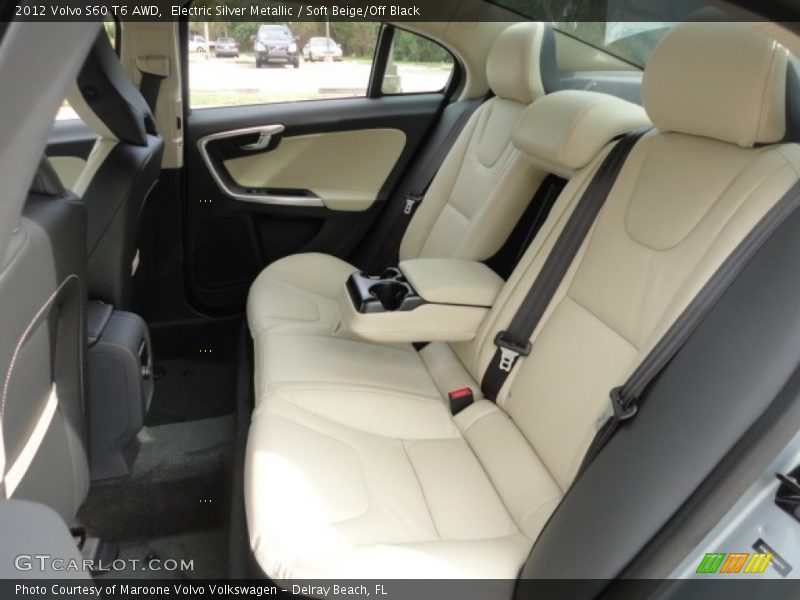 Electric Silver Metallic / Soft Beige/Off Black 2012 Volvo S60 T6 AWD