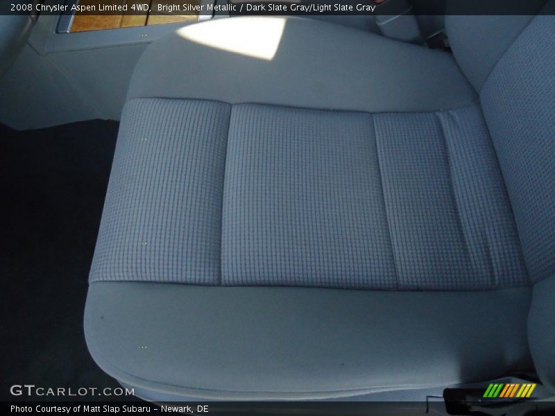Bright Silver Metallic / Dark Slate Gray/Light Slate Gray 2008 Chrysler Aspen Limited 4WD