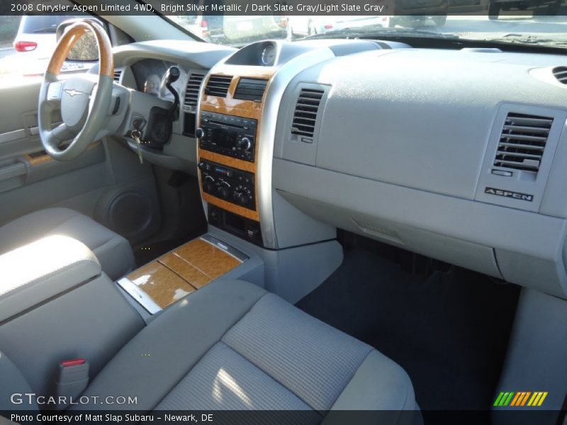 Bright Silver Metallic / Dark Slate Gray/Light Slate Gray 2008 Chrysler Aspen Limited 4WD