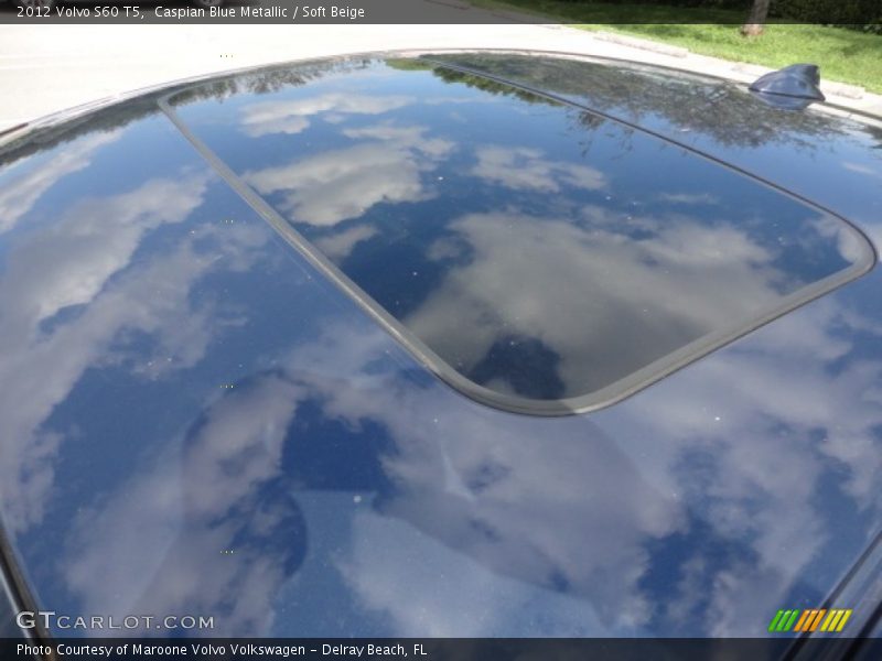 Caspian Blue Metallic / Soft Beige 2012 Volvo S60 T5