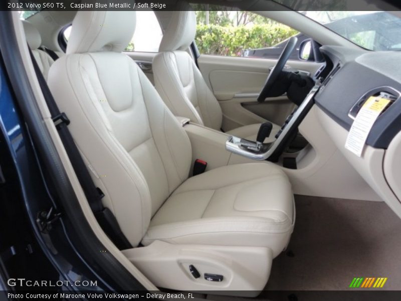 Caspian Blue Metallic / Soft Beige 2012 Volvo S60 T5