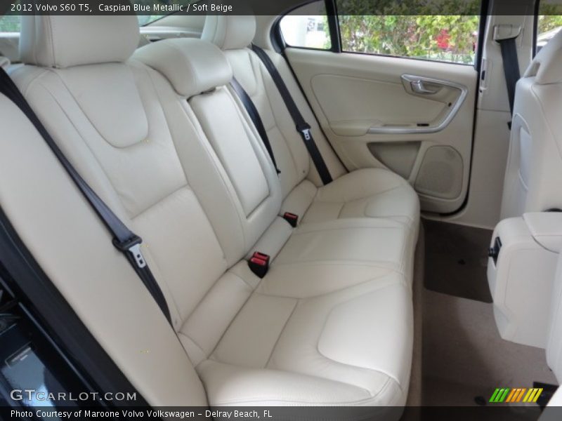 Caspian Blue Metallic / Soft Beige 2012 Volvo S60 T5