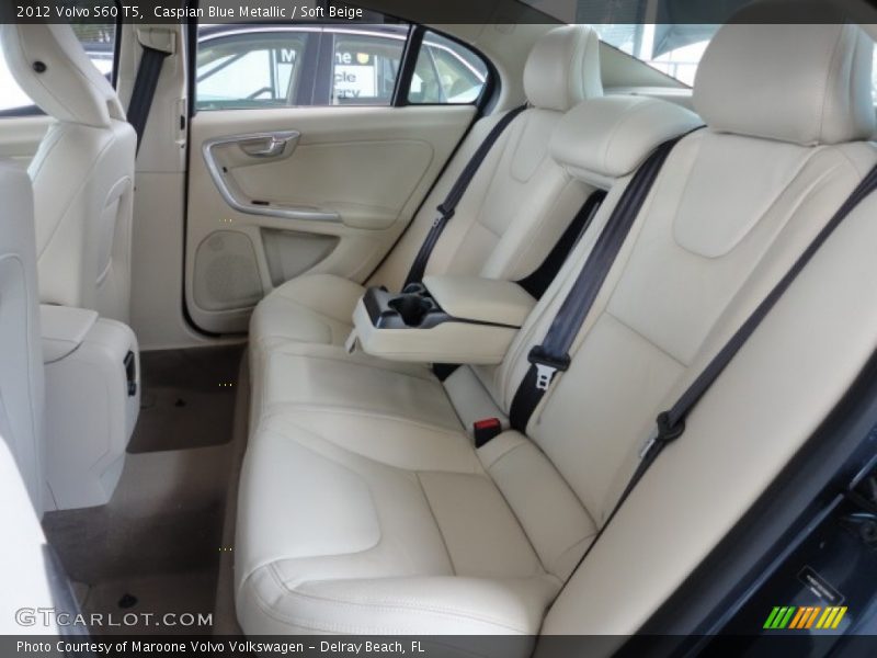 Caspian Blue Metallic / Soft Beige 2012 Volvo S60 T5