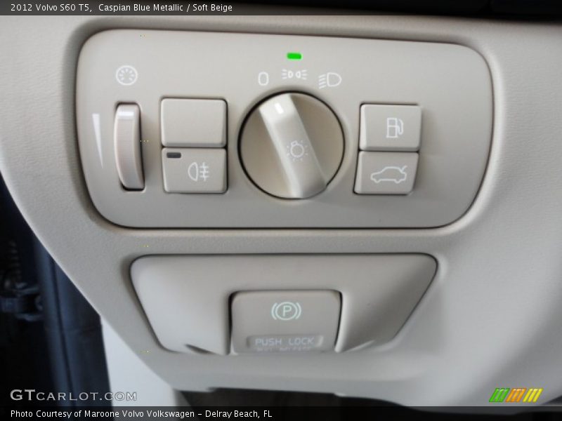 Caspian Blue Metallic / Soft Beige 2012 Volvo S60 T5