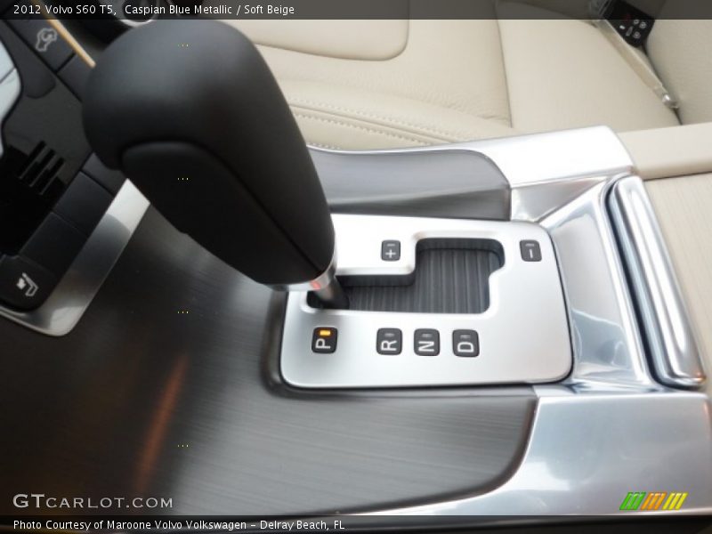 Caspian Blue Metallic / Soft Beige 2012 Volvo S60 T5