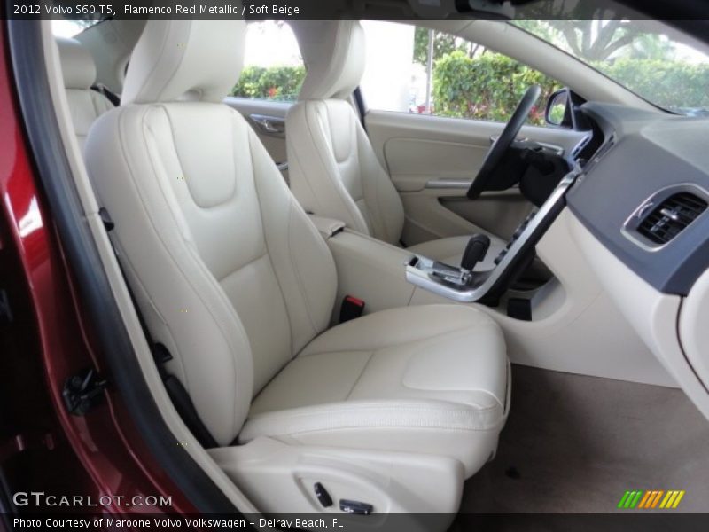 Flamenco Red Metallic / Soft Beige 2012 Volvo S60 T5