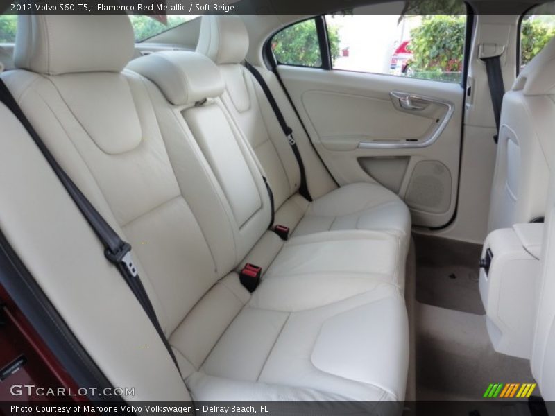 Flamenco Red Metallic / Soft Beige 2012 Volvo S60 T5