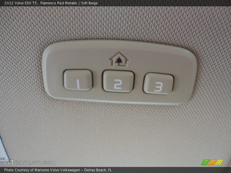 Flamenco Red Metallic / Soft Beige 2012 Volvo S60 T5