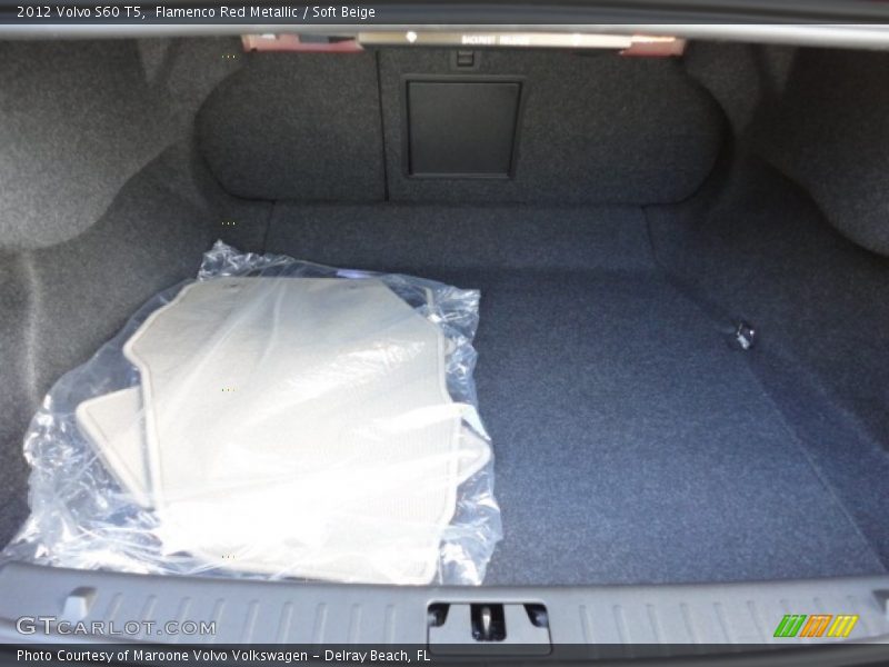 Flamenco Red Metallic / Soft Beige 2012 Volvo S60 T5
