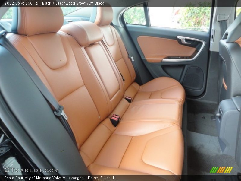 Black / Beechwood Brown/Off Black 2012 Volvo S60 T5