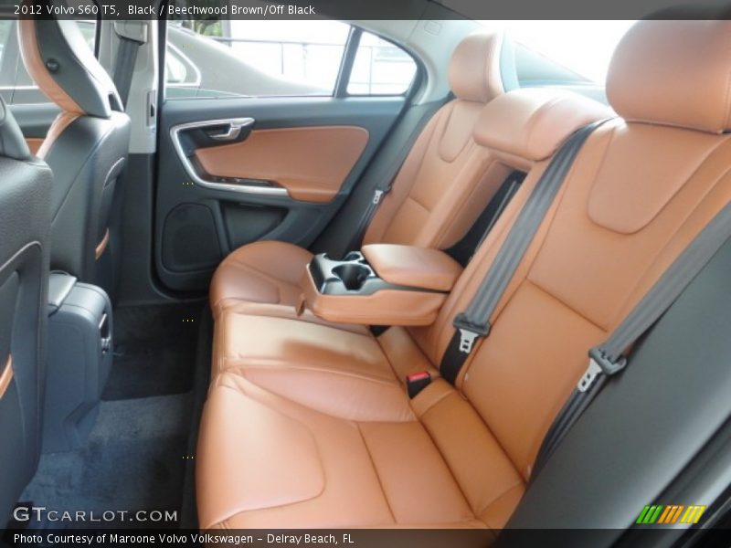 Black / Beechwood Brown/Off Black 2012 Volvo S60 T5